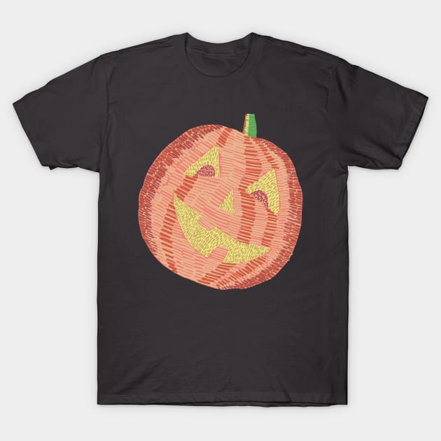 Happy Jack the Lantern T-Shirt by Flyingrabbit